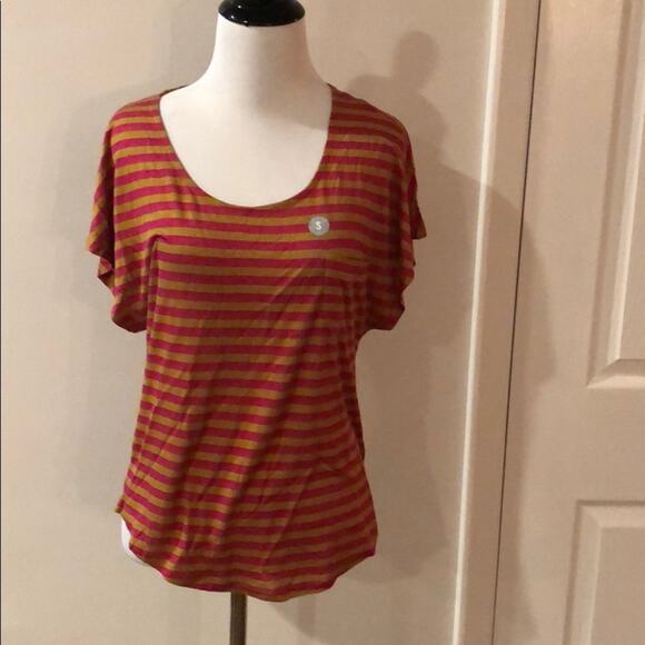 Kirra Striped Top Short Sleeve - Picture 1 of 3